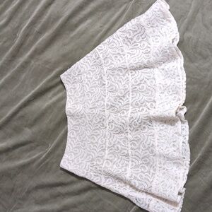 Express Cream Lace A-Line Skirt size 2
